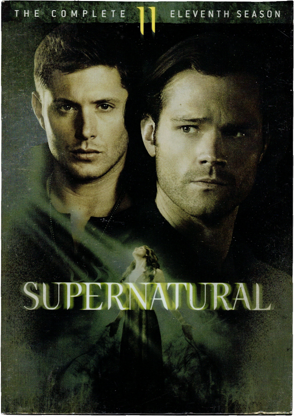 The DVD cover for the eleventh season of Supernatural
